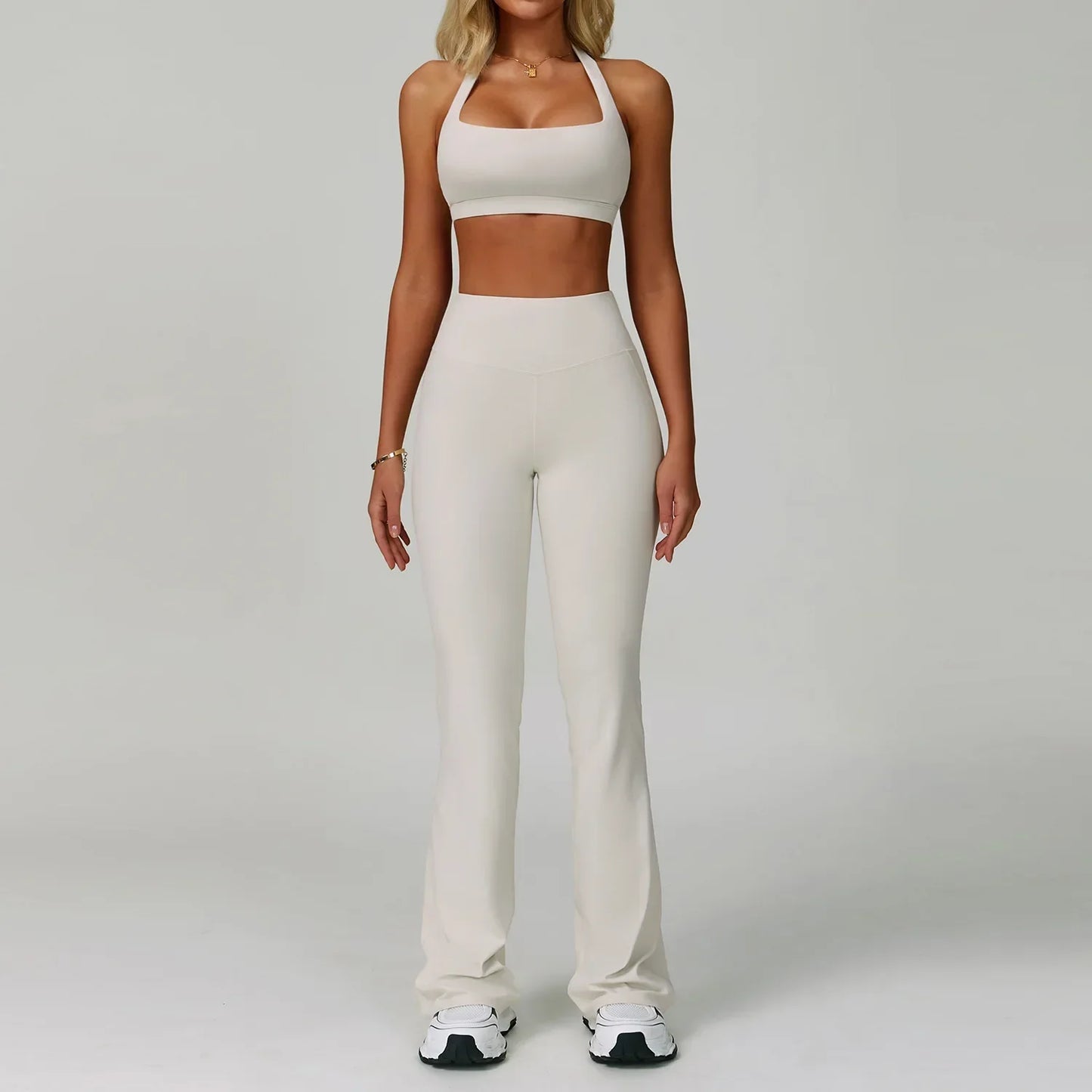 2Pcs Sets Women's Tracksuit Fitness Clothes Yoga Sets Sportswear Workout Bra High Waist Leggings Set Gym Clothing Sports Suits