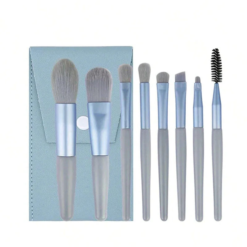 13 PCS Makeup Brushes Set Eye Shadow Foundation Women Cosmetic Brush Eyeshadow Blush Beauty Soft Make Up Tools Bag
