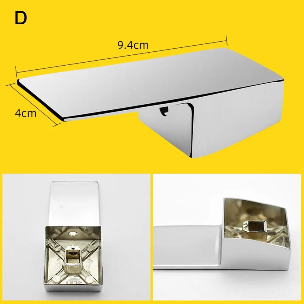 35mm/40mm Kitchen Hot Cold Faucet Switch Handle Basin Mixer Tap Metal Replacement Cover Bathroom Taps Repair Accessories