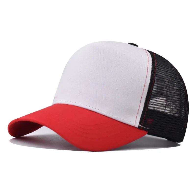 Baseball Cap Adult Net cap Hat Pure color Unisex Summer hat Breathable hat No pattern shade Spring Autumn Cap Hip Hop Fitted Cap