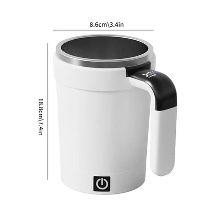 Automatic Coffee Stirring Cup Magnetic Tumbler Rotating Stirring Cup Electric Portable Coffee Cup Kitchen Accessories