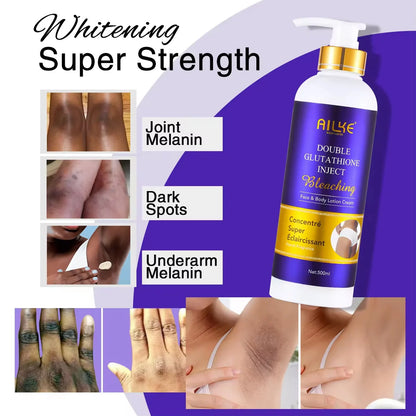AILKE Whitening And Moisturizing Body Lotion, Hydrating, Reduce Black Spots, Even Skin Tone, Suitable All Skin Types Cream