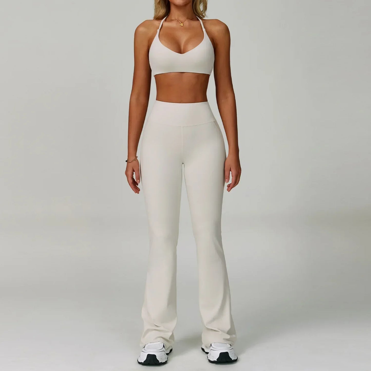 2Pcs Sets Women's Tracksuit Fitness Clothes Yoga Sets Sportswear Workout Bra High Waist Leggings Set Gym Clothing Sports Suits