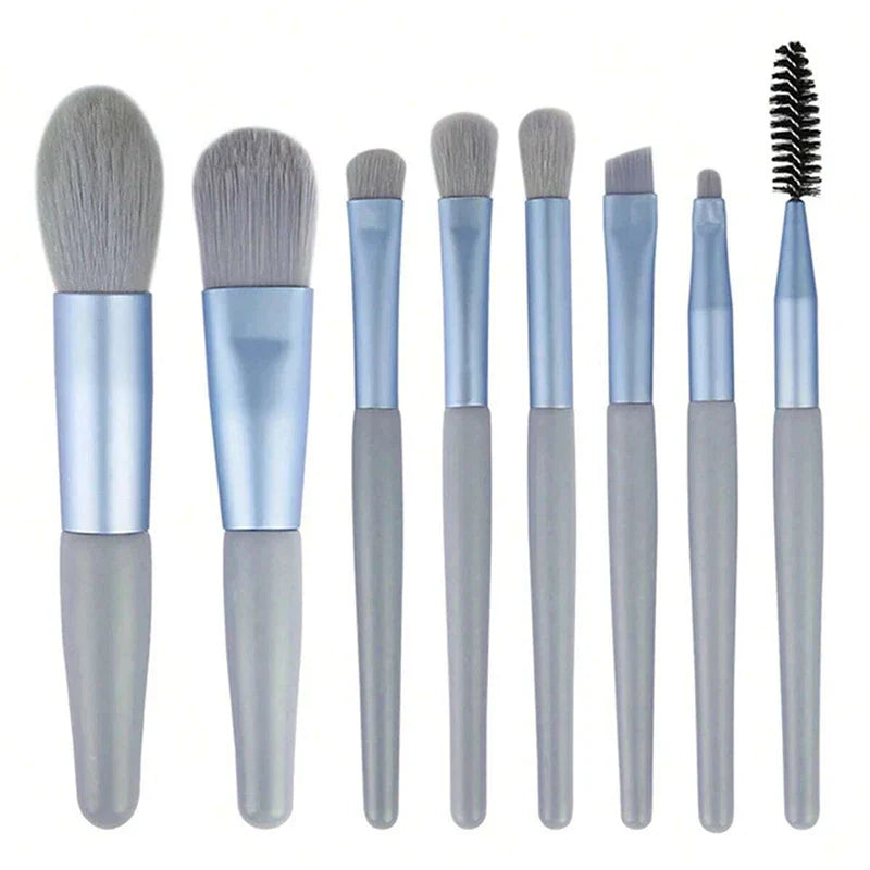 13 PCS Makeup Brushes Set Eye Shadow Foundation Women Cosmetic Brush Eyeshadow Blush Beauty Soft Make Up Tools Bag