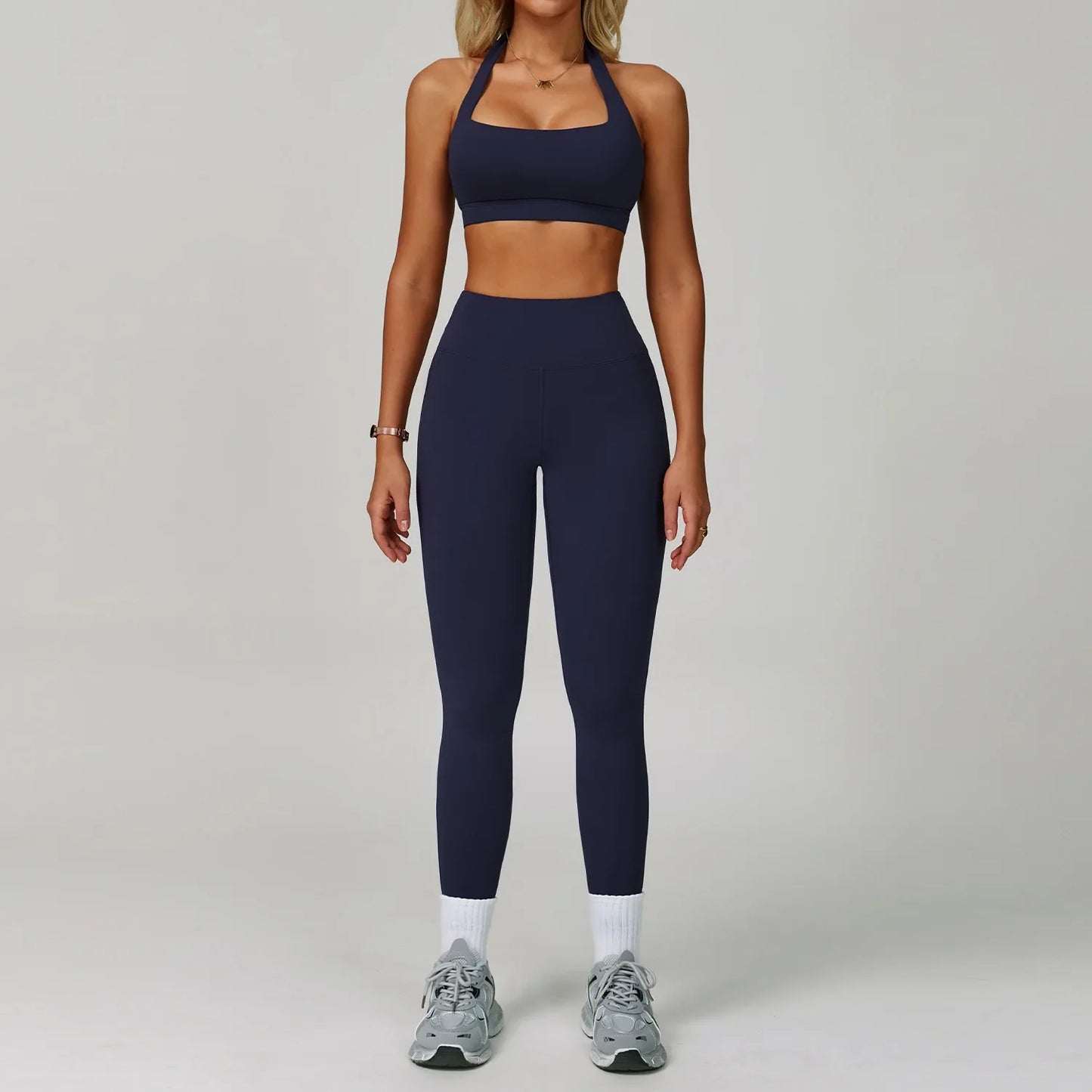 2Pcs Sets Women's Tracksuit Fitness Clothes Yoga Sets Sportswear Workout Bra High Waist Leggings Set Gym Clothing Sports Suits
