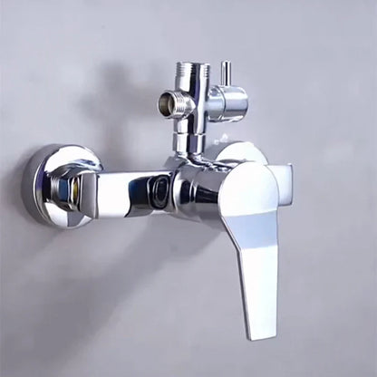 3-way G1/2 Shower Diverter Valve Water Separator Shower Tee Adapter Adjustable Faucet Switcher Bathroom Replacement Part