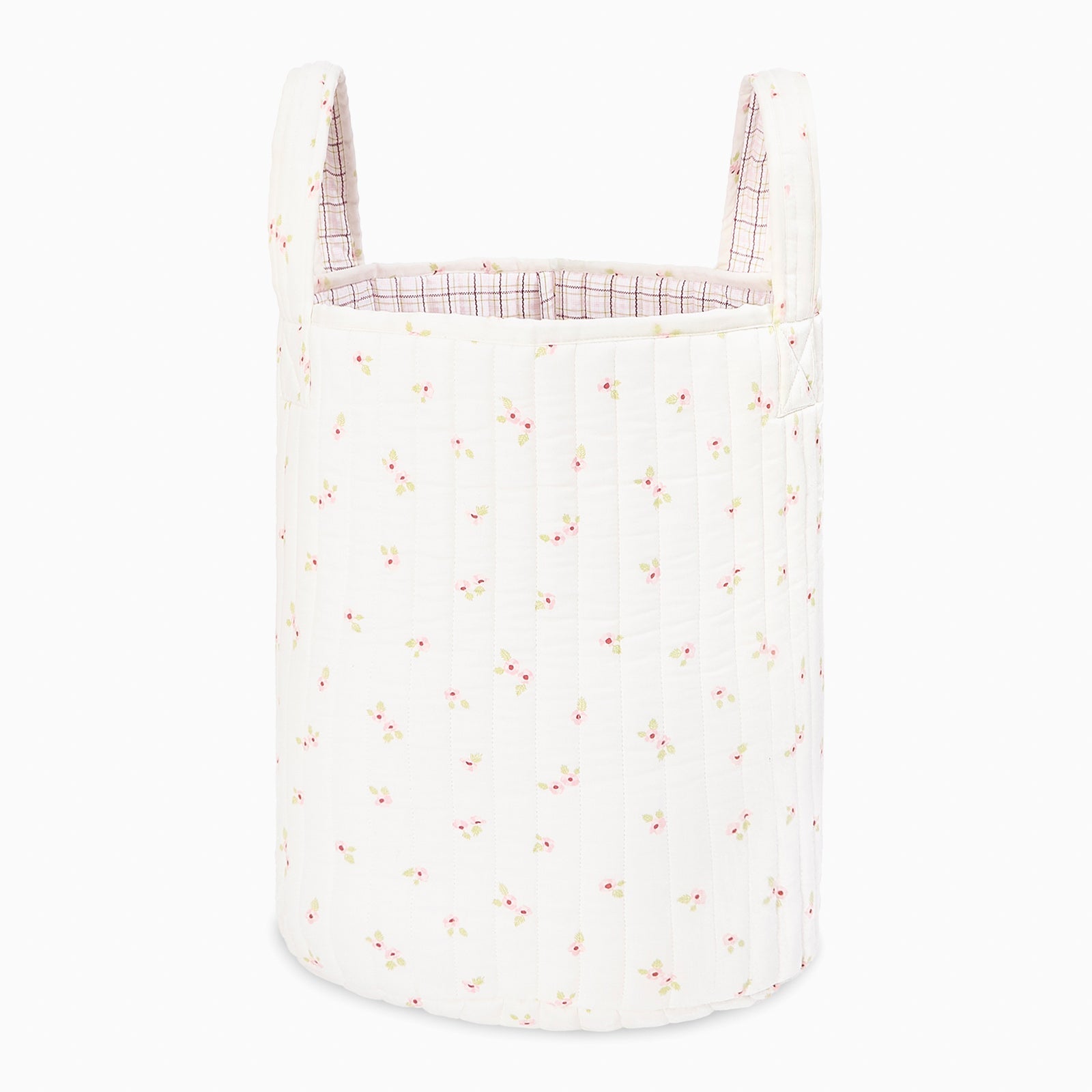 Avery Row Large Quilted Storage Basket - Anemone