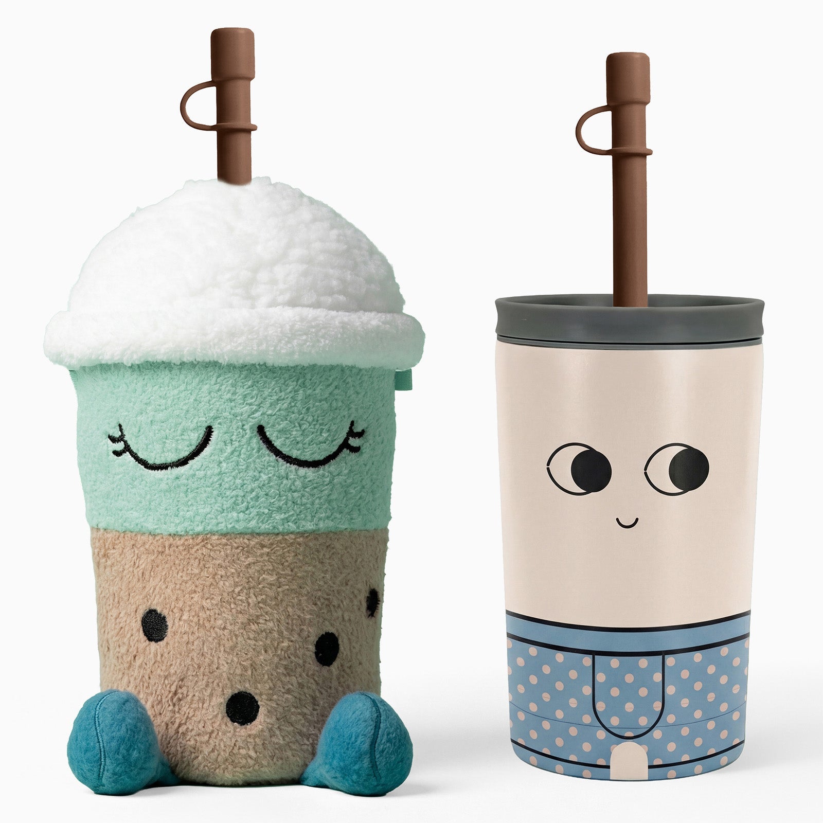Asobu Bubble Tea Fuzzie Water Bottle