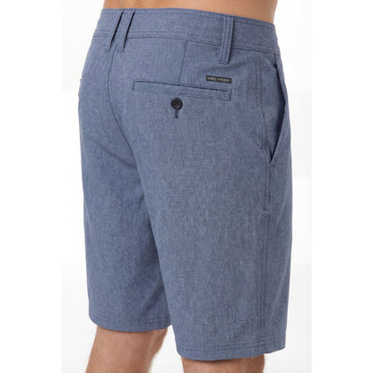 ONEILL - RESERVE HEATHER 19" HYBRID SHORT | Navy Heather