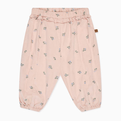 Floral Corduroy Trousers