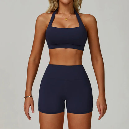 2Pcs Sets Women's Tracksuit Fitness Clothes Yoga Sets Sportswear Workout Bra High Waist Leggings Set Gym Clothing Sports Suits
