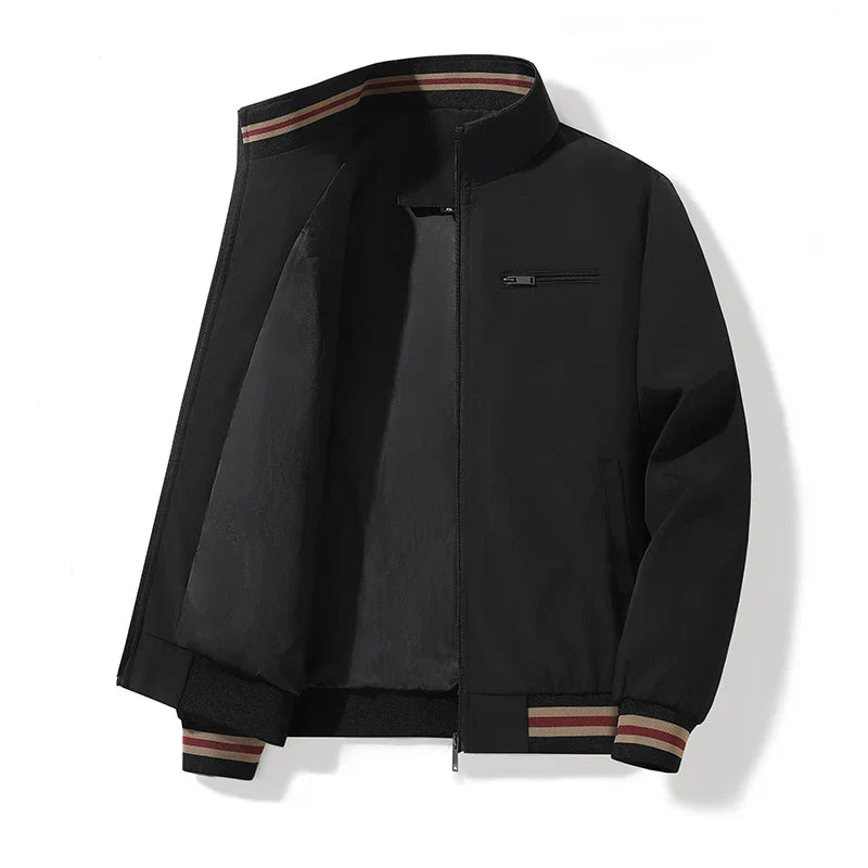 2026 Spring Men's Business Jackets Autumn Stand Collar Zipper Outdoor Coat Men Tops Baseball Bomber Varsity Jackets Man Clothes