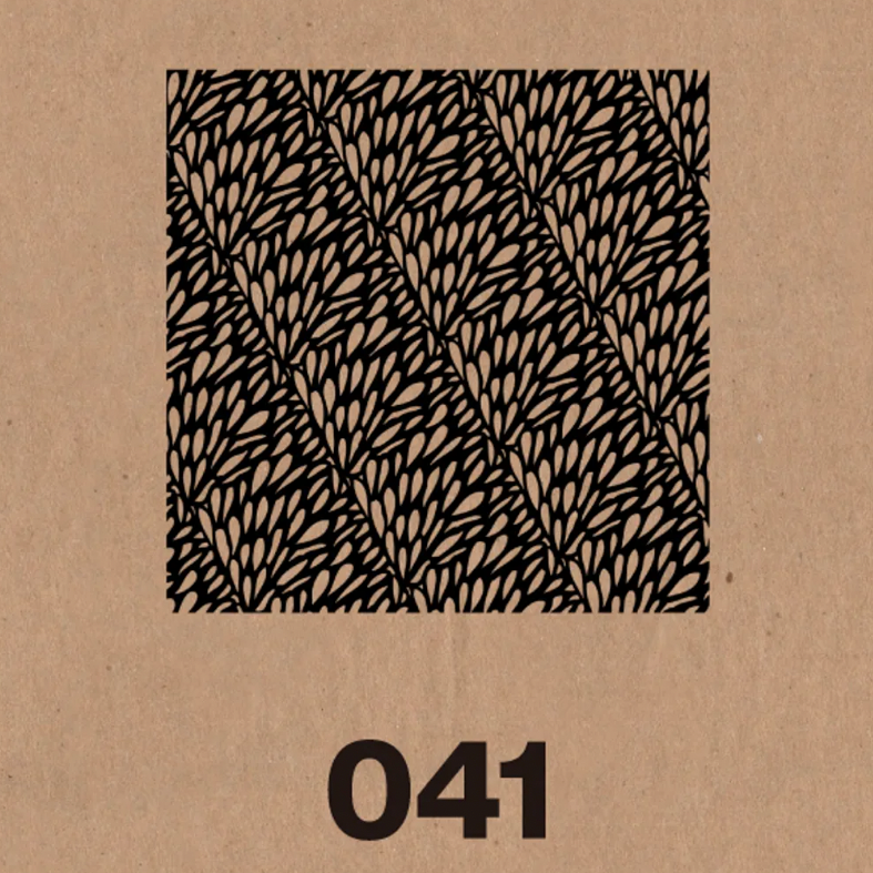 Dan Wei Industry - Cement Rubber Stamp - Abstract Patterns