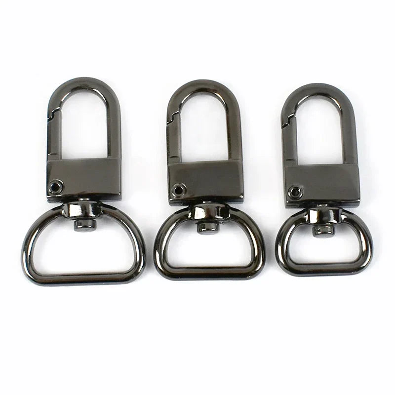 5/10/20pcs Meetee 13-19mm Bag Metal Belt Strap Buckles Carabiner Snap Spring Hook Lobster Clasp Dog for Purse DIY Leather Craft