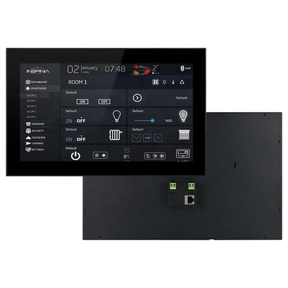2025 Bigger Size 14 Inch Aluminum case Home Automation Smart Security in Wall Control Panel Pc