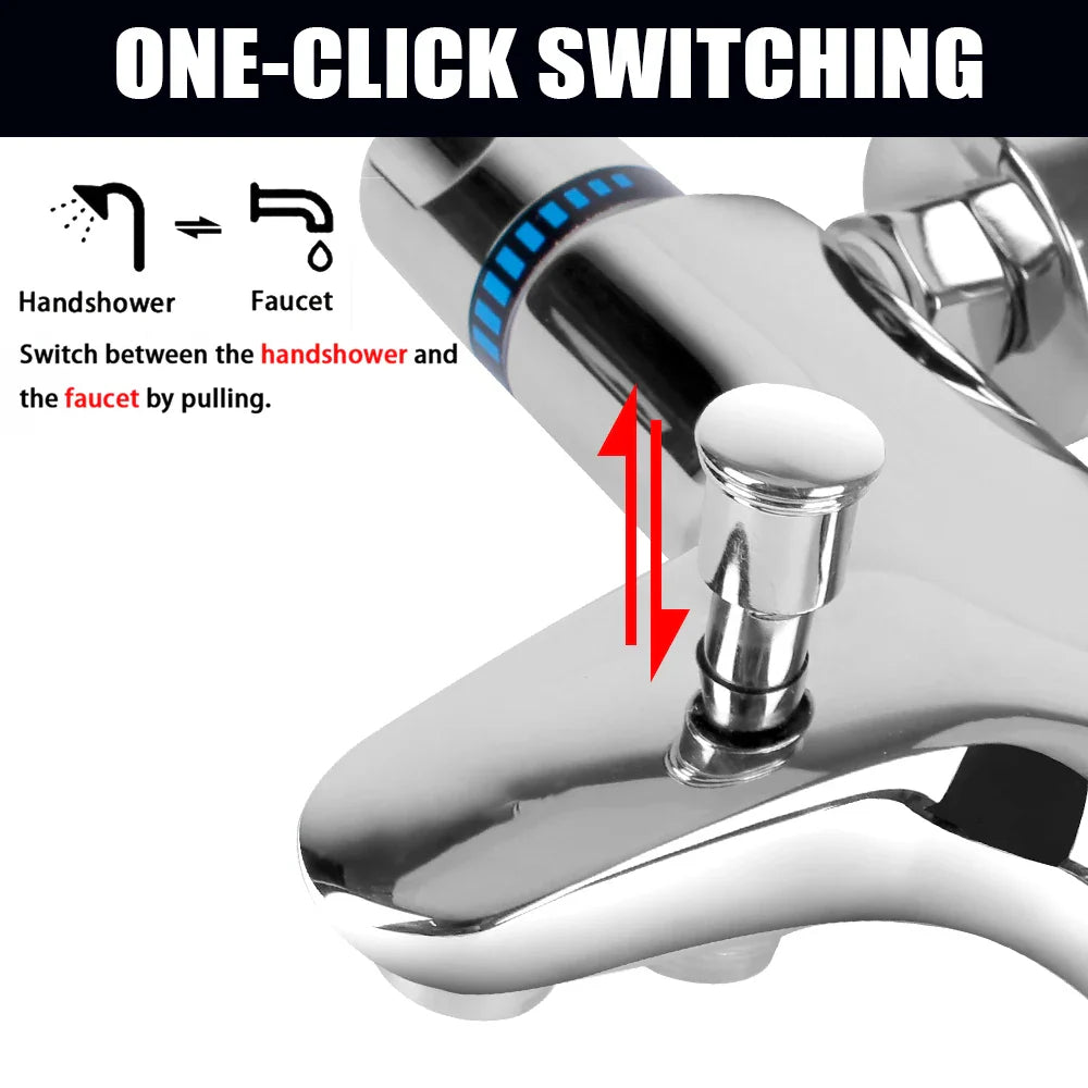 Bathroom Tool Bathtub Faucet Bathroom Mixing Valve T hermostatic Shower Faucet Hot And Cold Mixer T hermostatic Tap