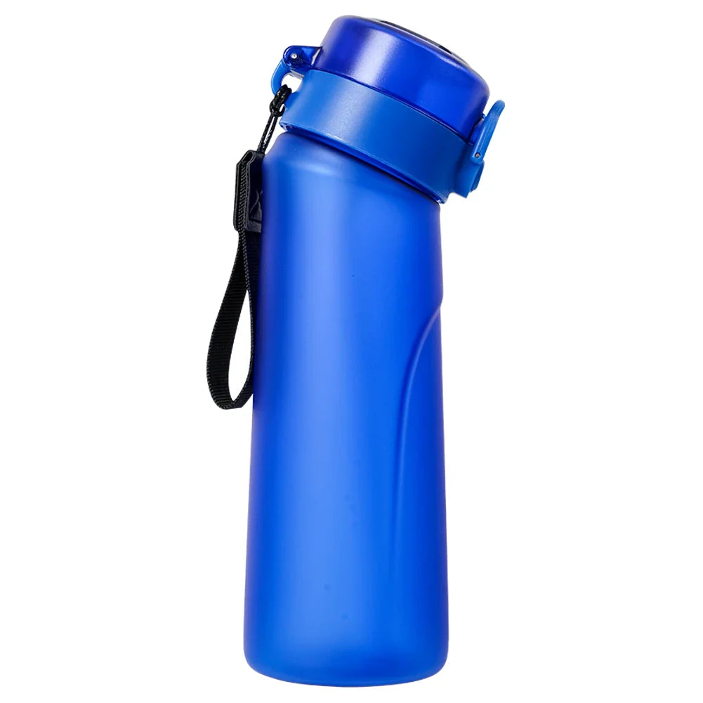 650ML Flavored Water Bottle Sports Drinking Bottle Fruit Fragrance Pods Water Cups for Outdoor Camping Gym Fitness Bottles