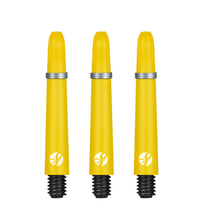 SHOT - Koi CARBON Dart Shafts - Yellow