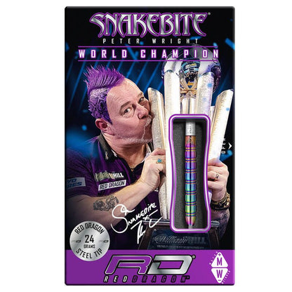 RED DRAGON Peter Wright Snakebite 1 Darts - 85% Tungsten - 24g