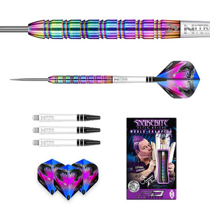 RED DRAGON Peter Wright Snakebite 1 Darts - 85% Tungsten - 24g