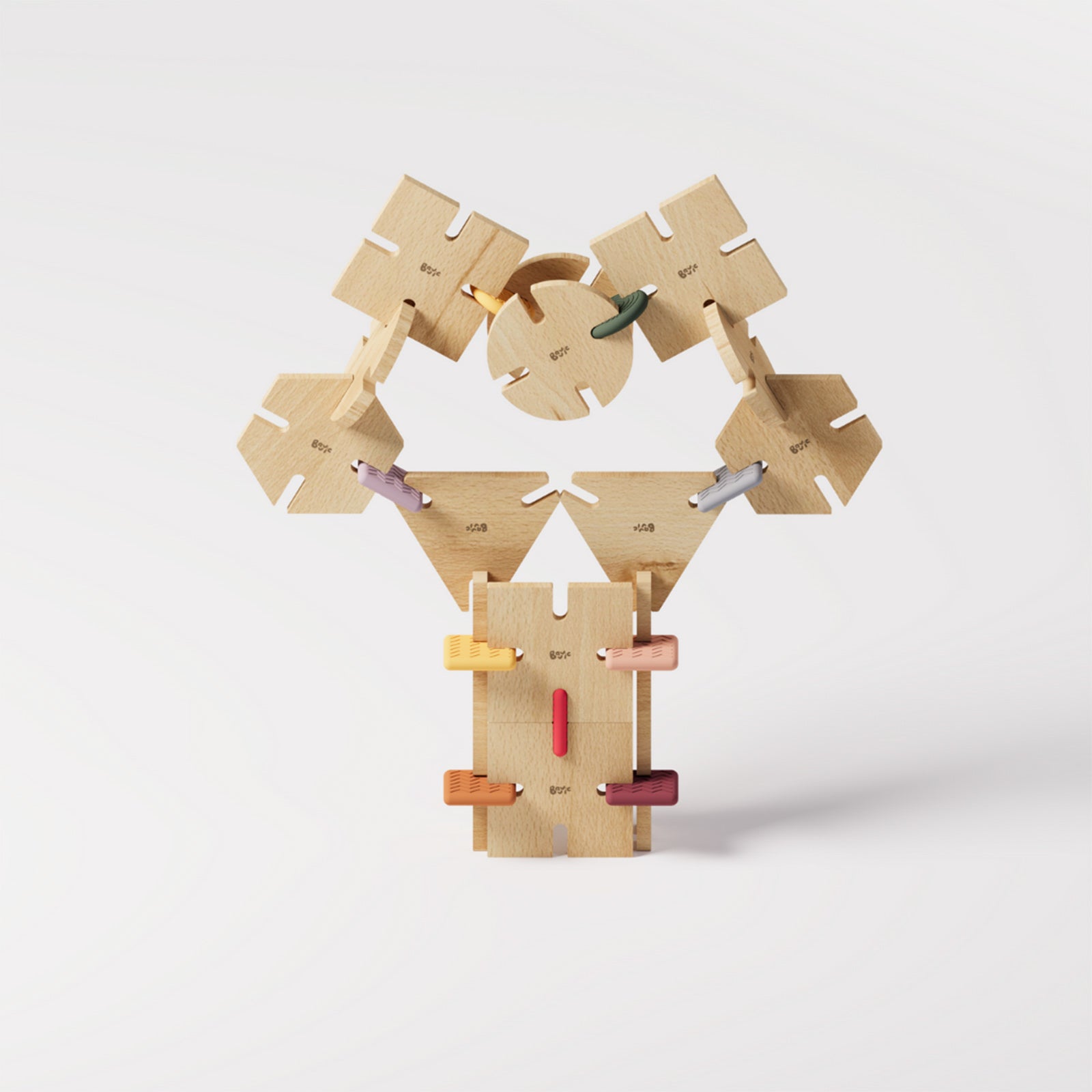 Bavvic Wooden Starter Set 32 pieces