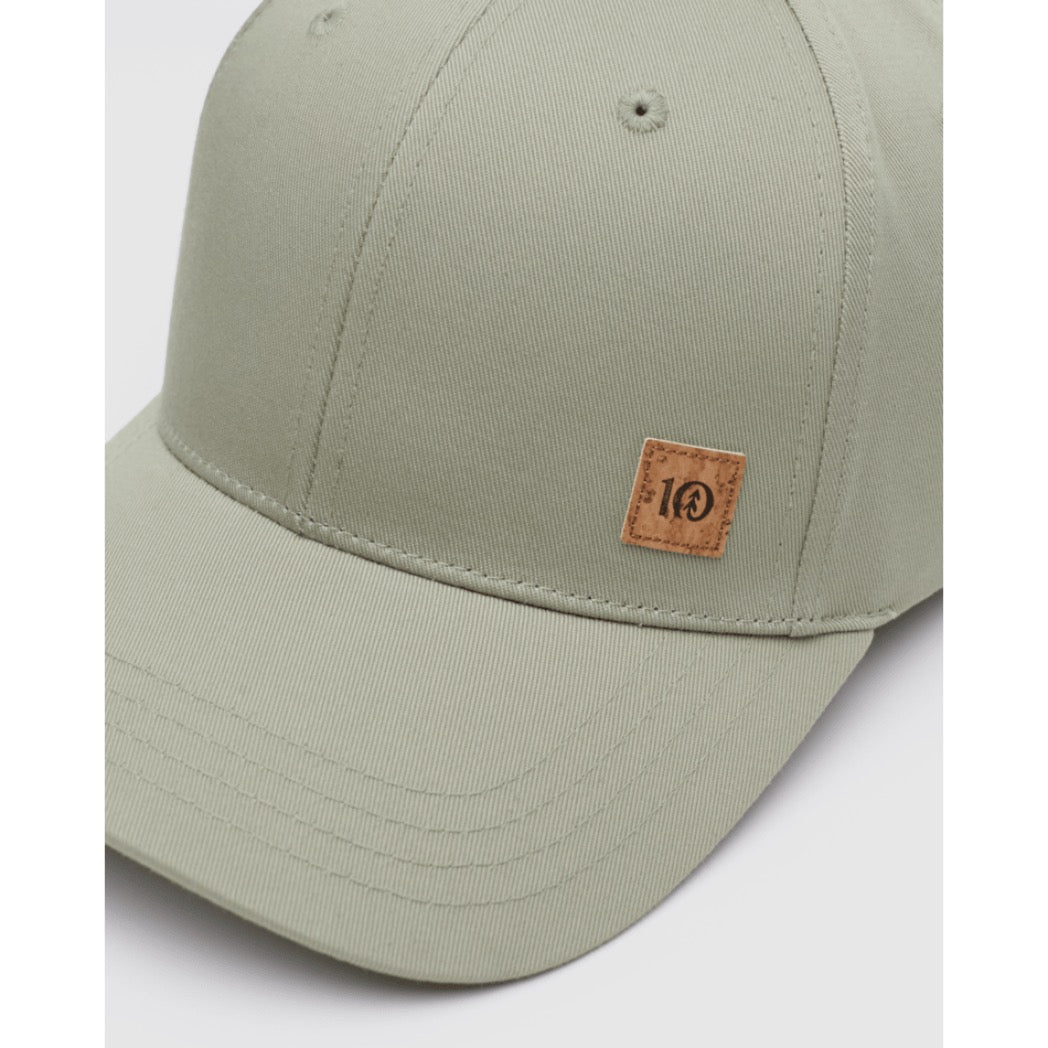 TENTREE - CORK ICON ELEVATION CAP | Light Moss