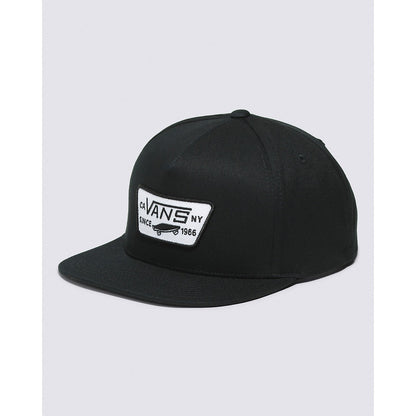VANS - FULL PATCH SNAPBACK | TRUE BLACK