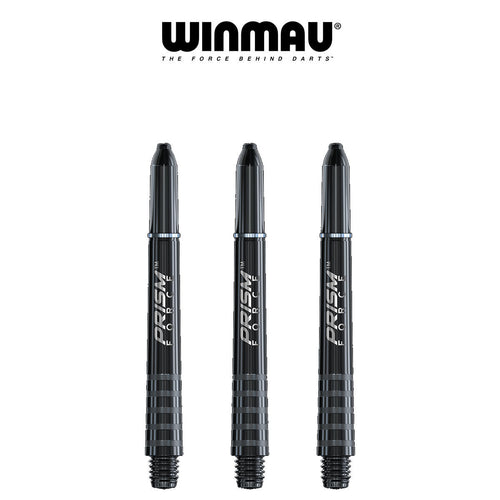 WINMAU Prism Force - Ring Lock Dart Shafts - INT BLACK