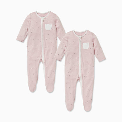 Clever Zip Sleepsuit 2 Pack
