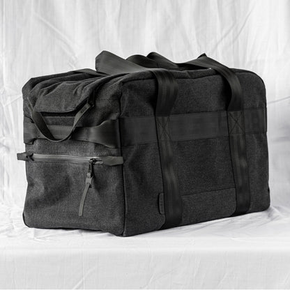afternoons with Albert | technical weekender bag | black