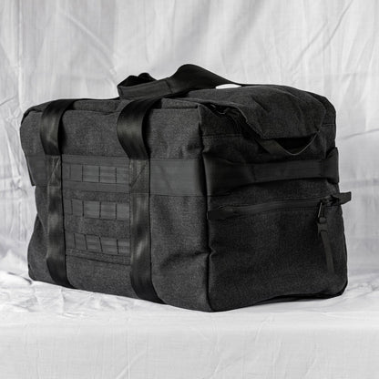 afternoons with Albert | technical weekender bag | black