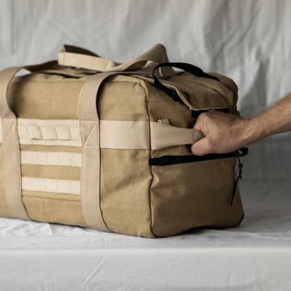 afternoons with Albert | technical weekender bag | oak