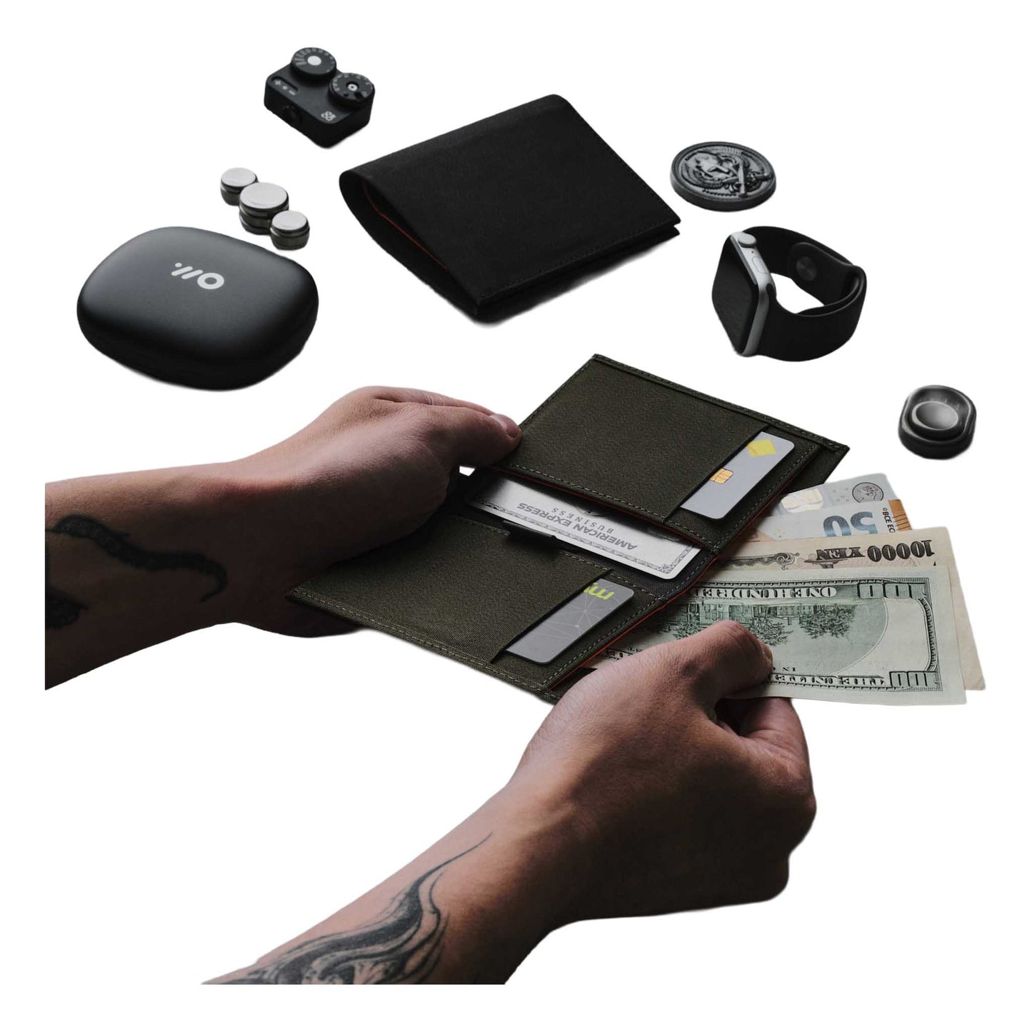 Ark Bifold Cash Wallet