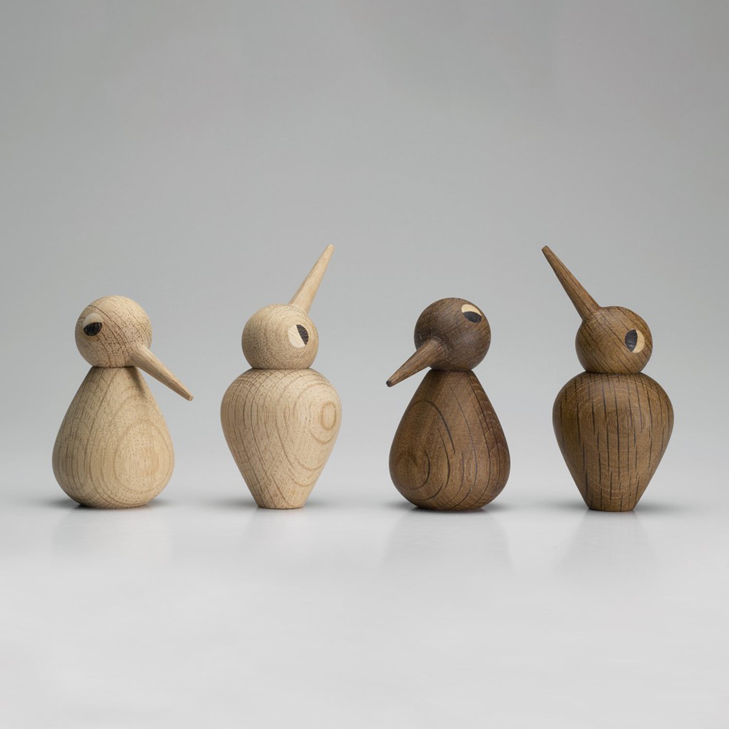 architectmade | wooden bird | large smoked oak