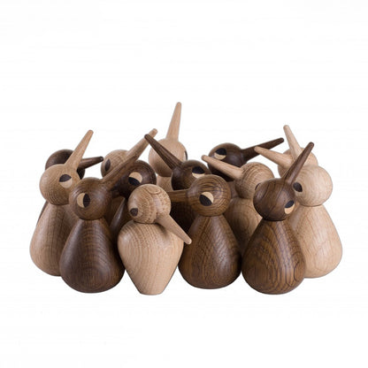 architectmade | wooden bird | large smoked oak