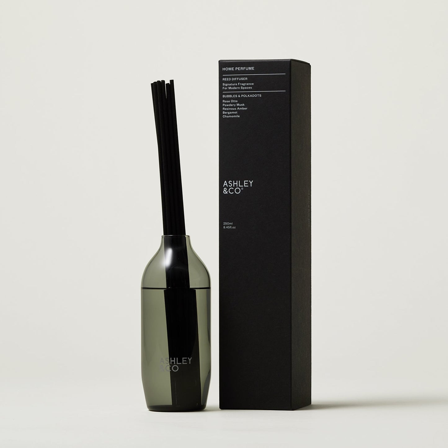 ashley + co | home perfume scent diffuser | bubbles + polkadots