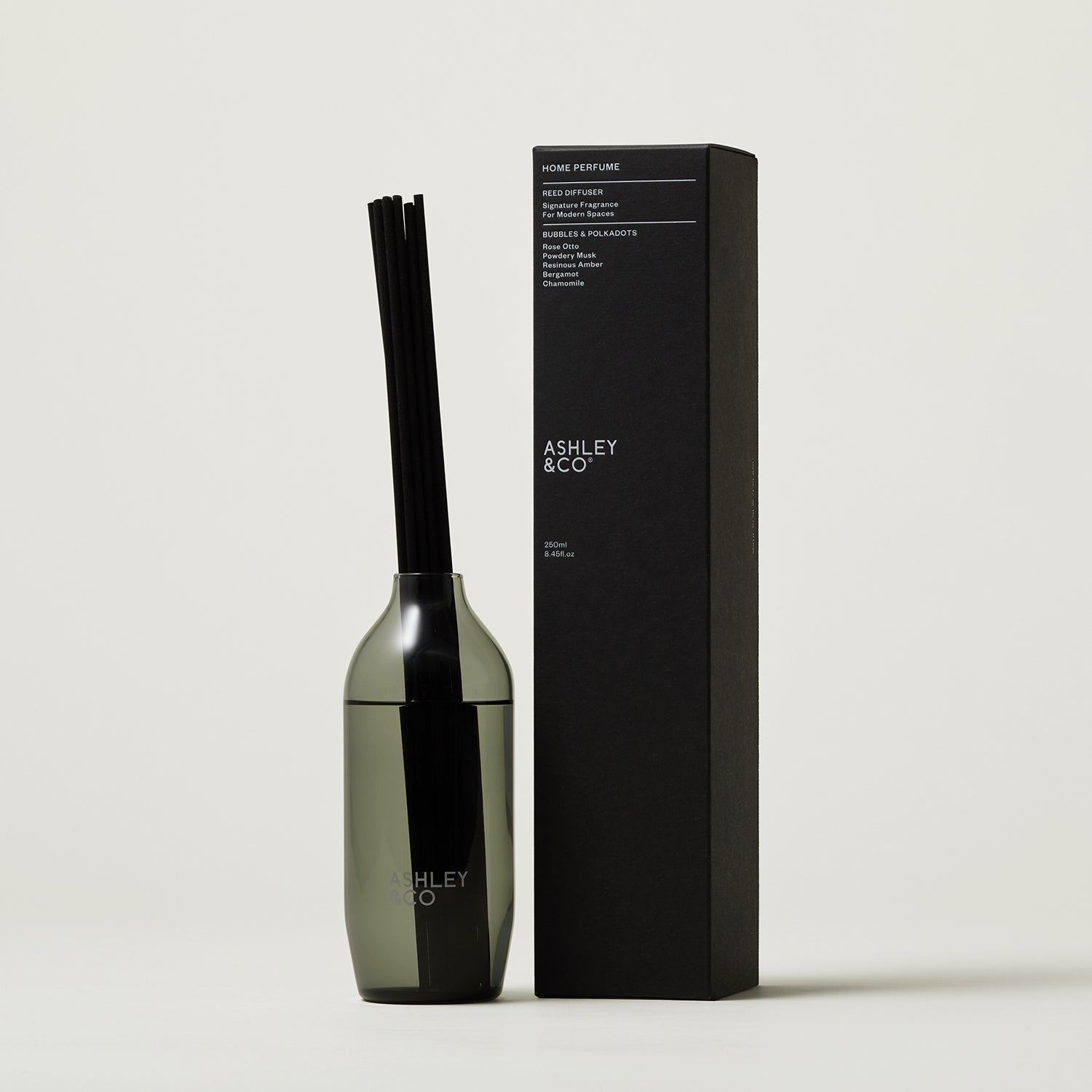 ashley + co | home perfume scent diffuser | bubbles + polkadots