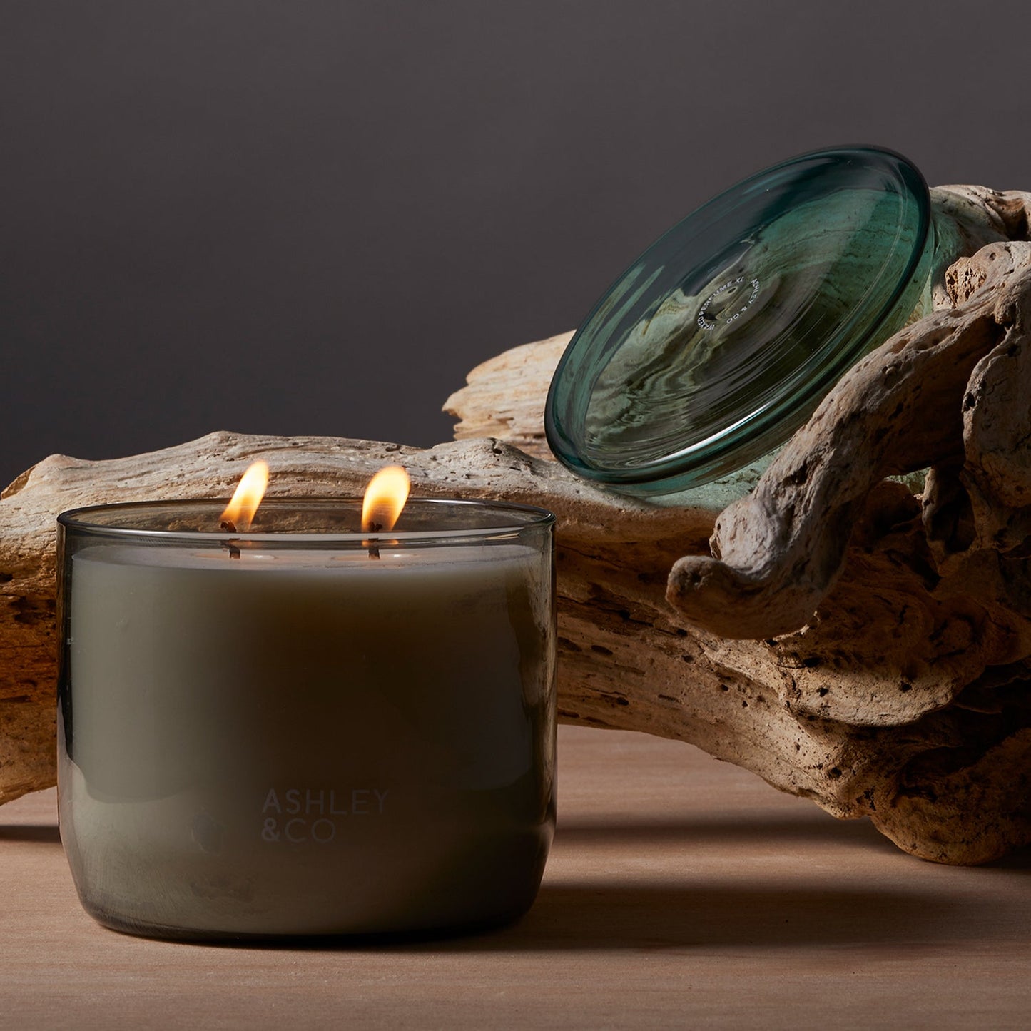 ashley + co | waxed perfume scented XL candle | blossom + gilt