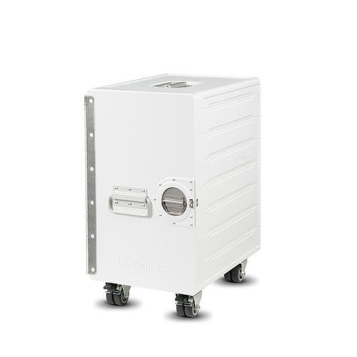 bordbar | box trolley | door hinge left + bedside equipment | white