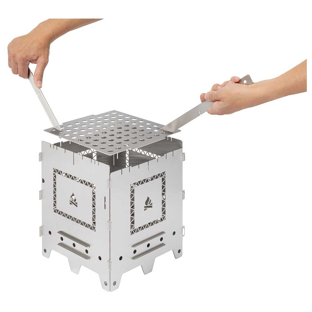 Bushbox XXL Campfire Trivets | Set of Two