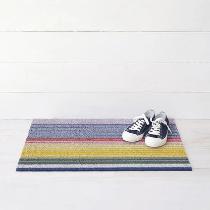 chilewich | shag doormat 46x71cm (18x28") | pop stripe multi