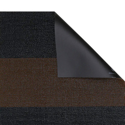 chilewich | shag doormat 46x71cm (18x28") | duo stripe mocha