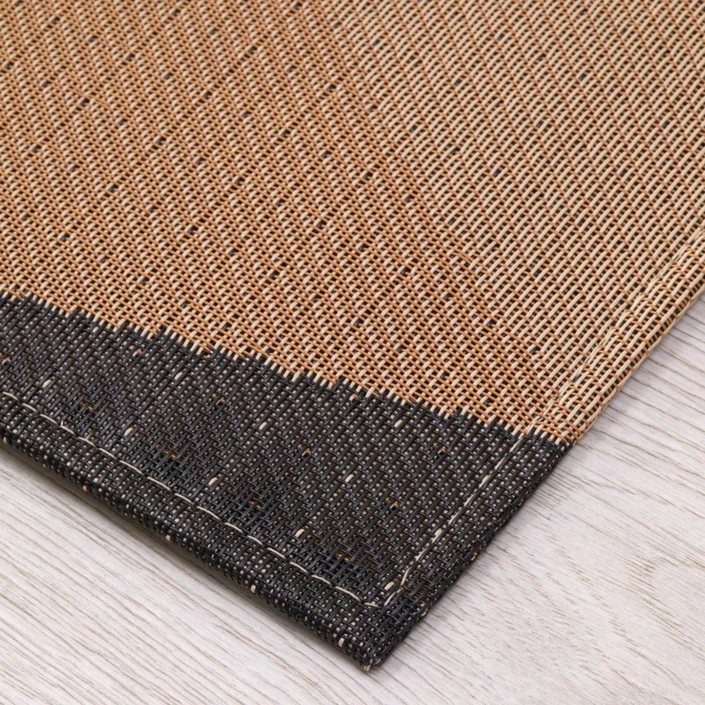 chilewich | woven floormat 89x122cm  (35x48") | canopy honey