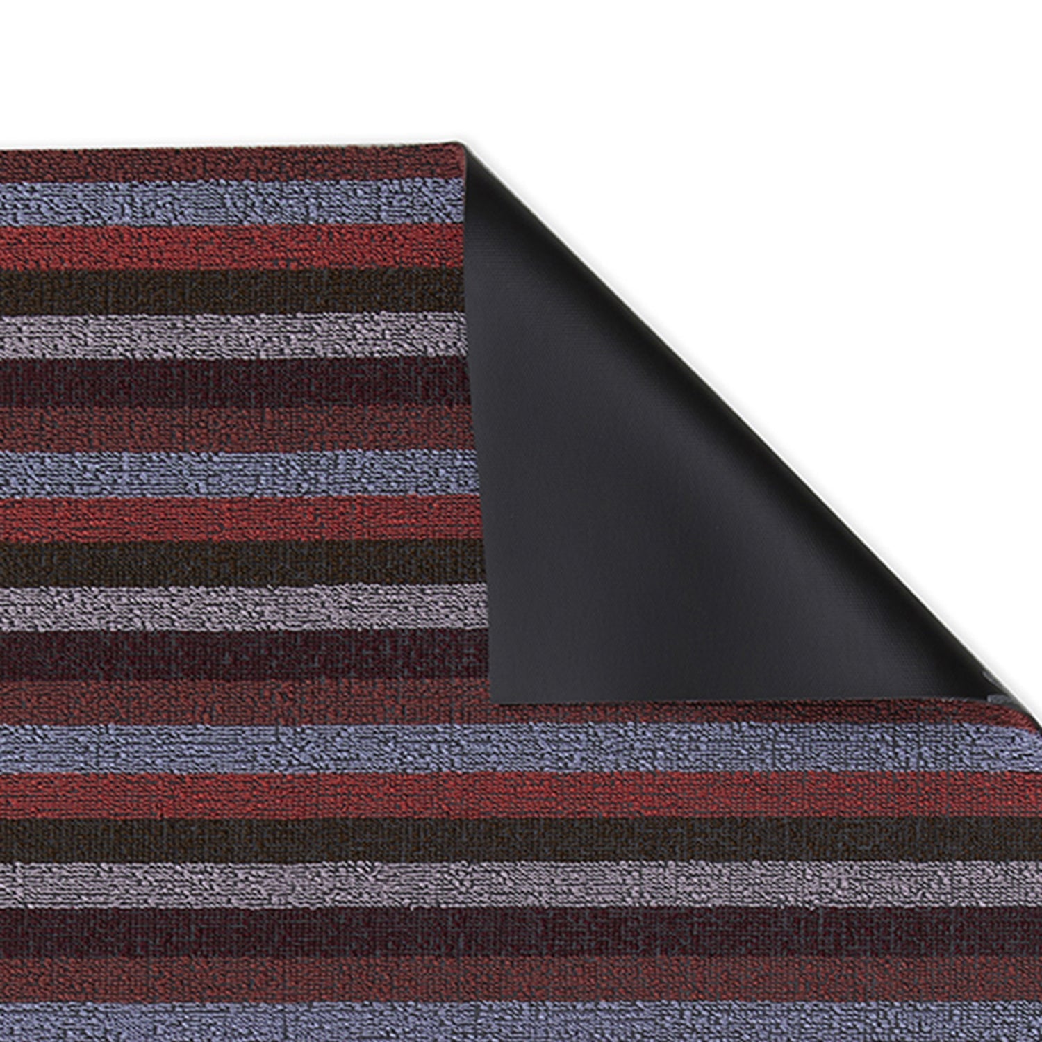 chilewich | shag doormat 46x71cm (18x28") | even stripe berry