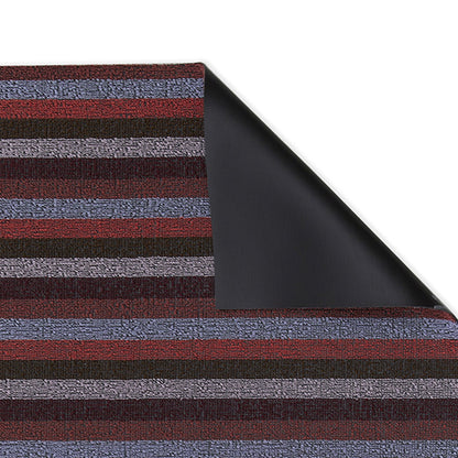chilewich | shag doormat 46x71cm (18x28") | even stripe berry
