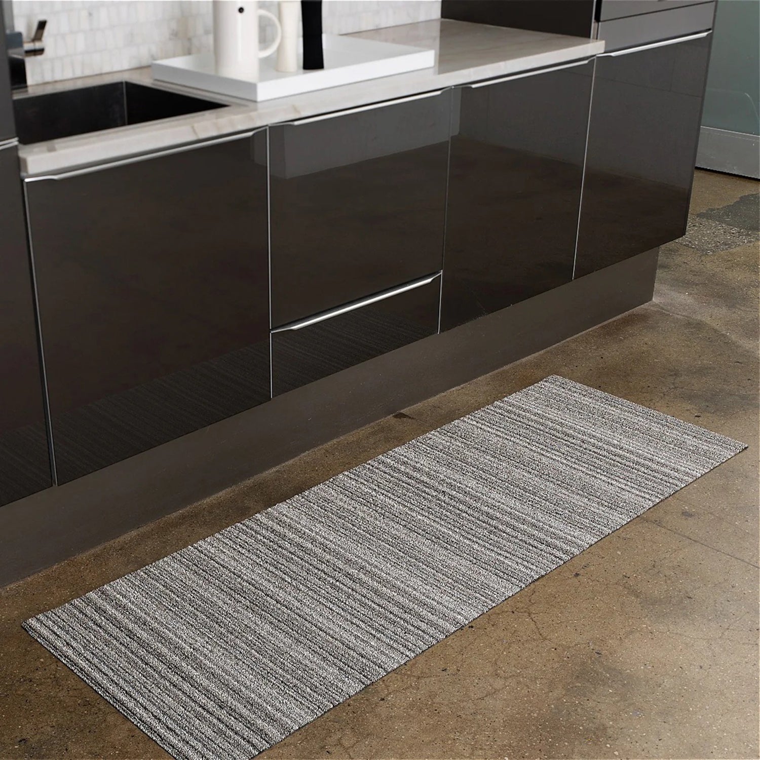 chilewich | runner mat 61x183cm (24x72") | skinny stripe birch