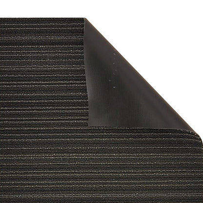 chilewich | big mat 91x152cm (36x60") | skinny stripe steel