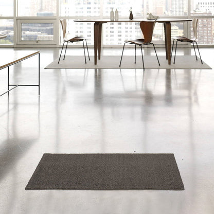chilewich | large doormat 61x91cm (24x36") | solid mercury