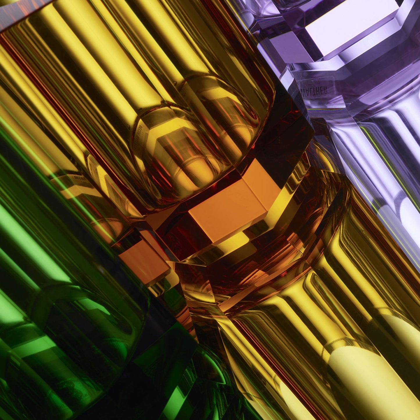 decor walther | KRISTALL collection | crystal tumbler | amber