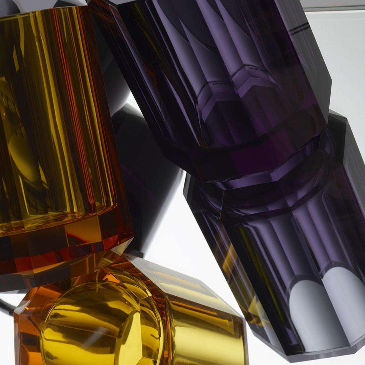 decor walther | KRISTALL collection | crystal tumbler | amber